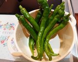 山椒香る〜とうがらしと油揚げのポン酢炒め作り方1写真