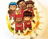 キャラケーキ！スラムダンク作り方7写真