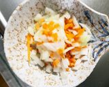 チーズイン磯部いももちと野菜の塩ダレ炒め作り方8写真
