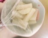 チーズイン磯部いももちと野菜の塩ダレ炒め作り方7写真