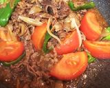 簡単ヘルシー！トマト牛丼作り方8写真