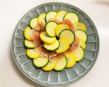 ズッキーニと生ハムのカルパッチョ作り方3写真