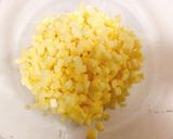 野菜たっぷりたらこカルボナーラ風コロッケ作り方2写真