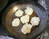 混ぜて焼くだけ　豆腐の落とし揚げ作り方3写真