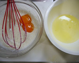 半熟チーズスフレケーキ☆小麦粉不使用作り方2写真