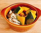 我が家のかぼちゃの煮物。醤油なしで作り方7写真
