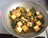 厚揚げの挽肉ニラ炒め!(^^)!作り方2写真