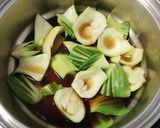 魚河岸揚げとチンゲン菜の煮浸し作り方3写真