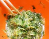 ズッキーニとトマトの青じそ冷製パスタ作り方4写真