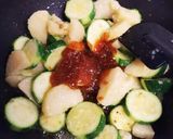 じゃがいもとズッキーニの味噌バター炒め作り方5写真
