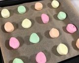 カラフルマシュマロナッツクッキー作り方1写真