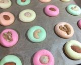 カラフルマシュマロナッツクッキー作り方3写真