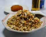 ひじきと大豆のおから煮チャーハン作り方6写真