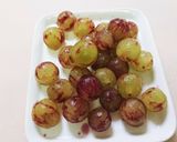 シフォン生地の巨峰ロールケーキ作り方4写真