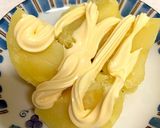 ふかした芋にかけるだけ☆ゆかりマヨじゃが作り方5写真