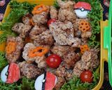 キャラ弁☆運動会☆ピカチュウ弁当☆作り方6写真