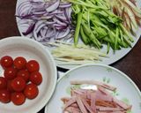 マリネ(冷蔵庫の野菜に食べるラー油で)作り方2写真