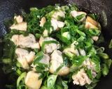鶏もも肉のネギ焼き作り方5写真