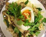 しめじとニラの冷製おつまみラーメン作り方5写真