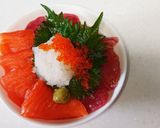 海鮮おろし丼作り方3写真