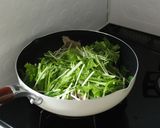 豚肉と水菜の煮浸し作り方3写真
