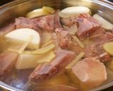 ワラサ大根。作り方1写真