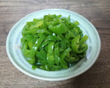 【簡単】蒸しピーマンのゆず胡椒和え作り方5写真
