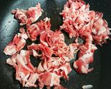 ダブルゴマで豚コマ肉の青椒肉絲☆作り方3写真