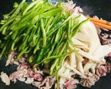 ダブルゴマで豚コマ肉の青椒肉絲☆作り方4写真