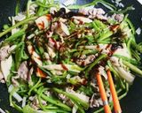 ダブルゴマで豚コマ肉の青椒肉絲☆作り方5写真
