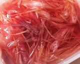 ミョウガの甘酢漬けを使った簡単酢の物作り方2写真