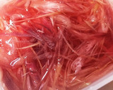 ミョウガの甘酢漬けを使った簡単酢の物作り方2写真