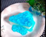 ☆あじさい杏仁豆腐☆作り方9写真