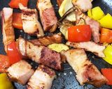 ズッキーニと厚切りベーコンのオリーブ炒め作り方6写真