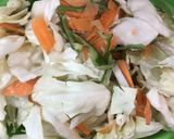 カット野菜　レンチン野菜炒め作り方1写真