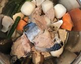 カット野菜　サバと根菜の味噌汁作り方1写真