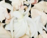 鶏肉の薄切り焼きそば●オイスターソース味作り方1写真