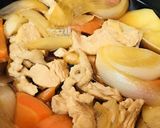 うす切り鶏むね肉の鶏じゃが●あまから煮作り方4写真