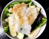 レンジdeナスとピーマンのみぞれ煮浸し作り方5写真
