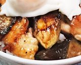 茄子と鶏肉の焼き鳥丼作り方8写真