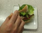 厚切りBLTバーガー♪作り方5写真