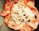 ベーコンエッグツナの悪魔丼作り方3写真