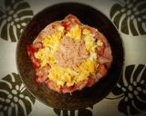 ベーコンエッグツナの悪魔丼作り方6写真