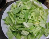 レンジでキャベツの塩麻婆作り方2写真