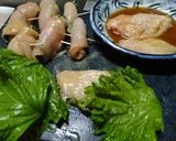 大葉の香り最高、鶏胸肉の大葉ロール作り方3写真