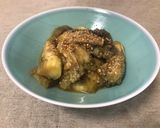 さっぱり焼きなす えごま油入り作り方3写真