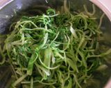 お手軽！水菜と梅ひじきの和え物作り方2写真