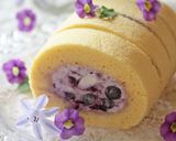 麻布バーのブルーベリーロールケーキ作り方39写真