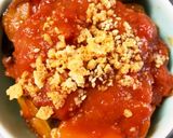 塩鯖の夏野菜たっぷりトマト煮作り方13写真