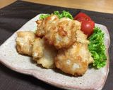 玉ねぎと鶏ひき肉の焼売風味揚げ♡作り方4写真